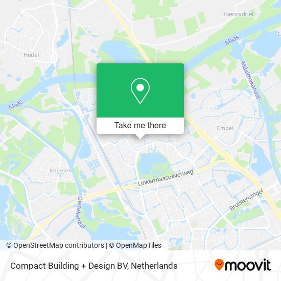 Compact Building + Design BV map