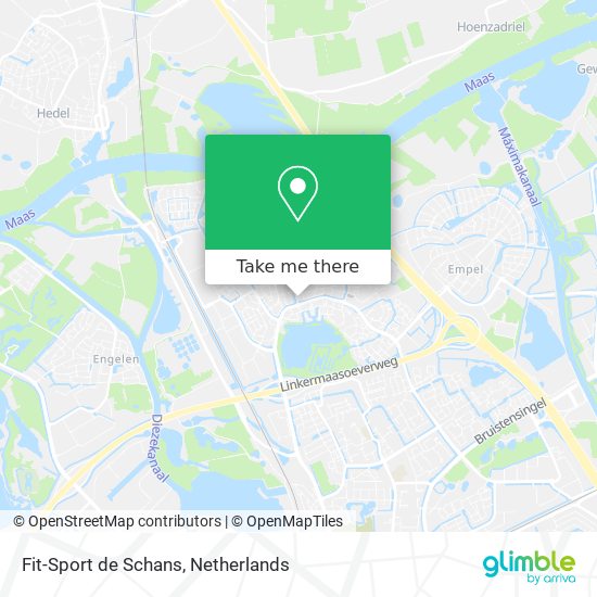 Fit-Sport de Schans map