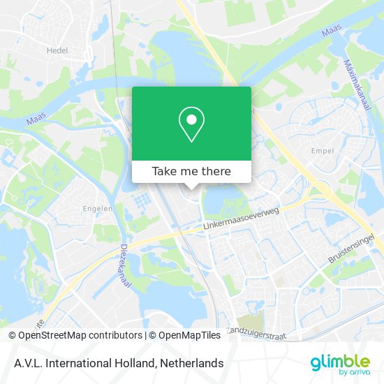 A.V.L. International Holland Karte