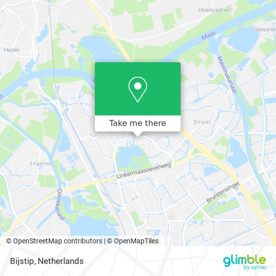 Bijstip map