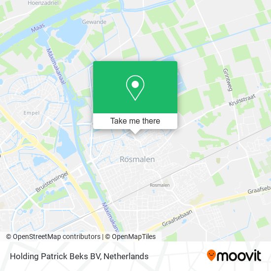 Holding Patrick Beks BV map