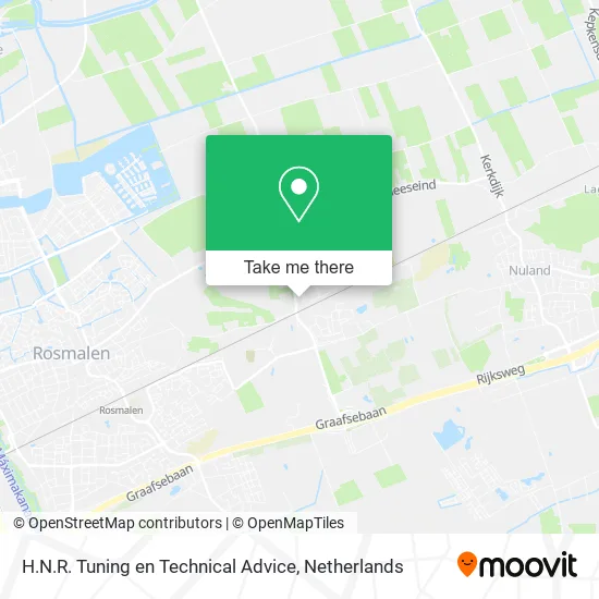H.N.R. Tuning en Technical Advice map