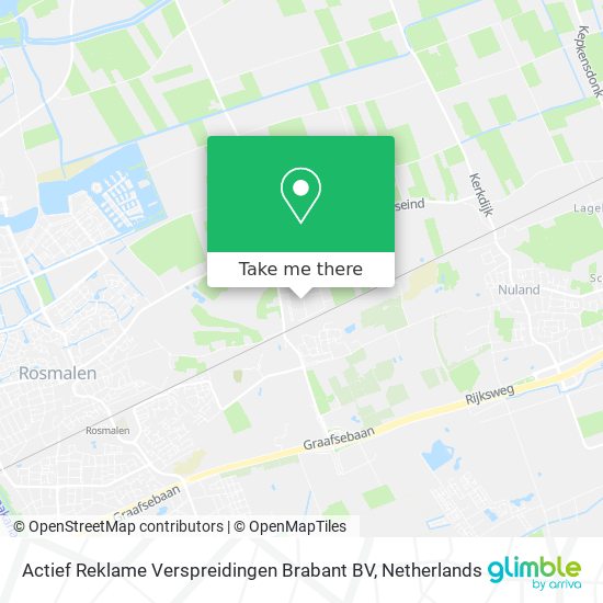 Actief Reklame Verspreidingen Brabant BV map