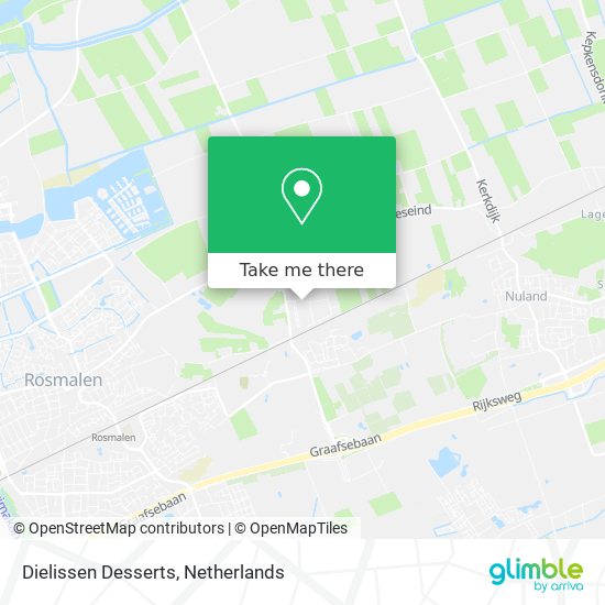 Dielissen Desserts map