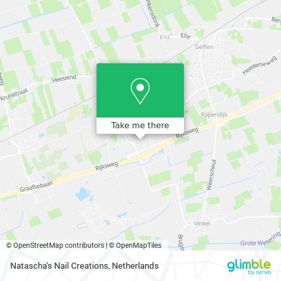 Natascha's Nail Creations map
