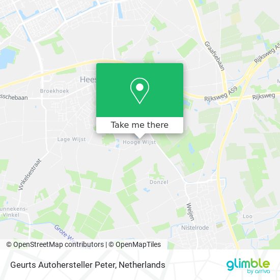 Geurts Autohersteller Peter map