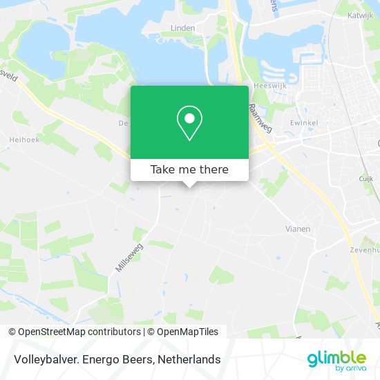 Volleybalver. Energo Beers map