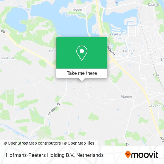 Hofmans-Peeters Holding B.V. map