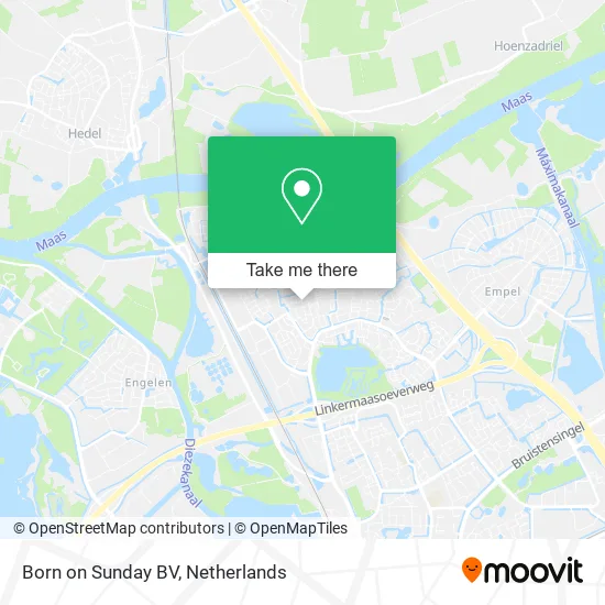 Born on Sunday BV map