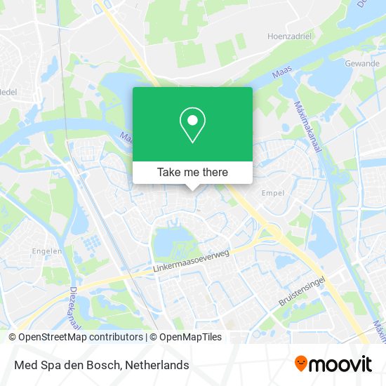 Med Spa den Bosch map