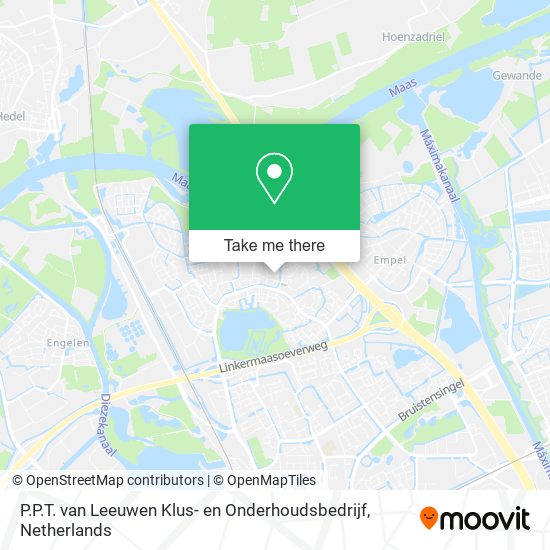 P.P.T. van Leeuwen Klus- en Onderhoudsbedrijf map
