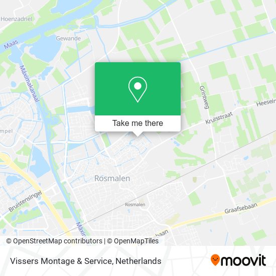 Vissers Montage & Service Karte