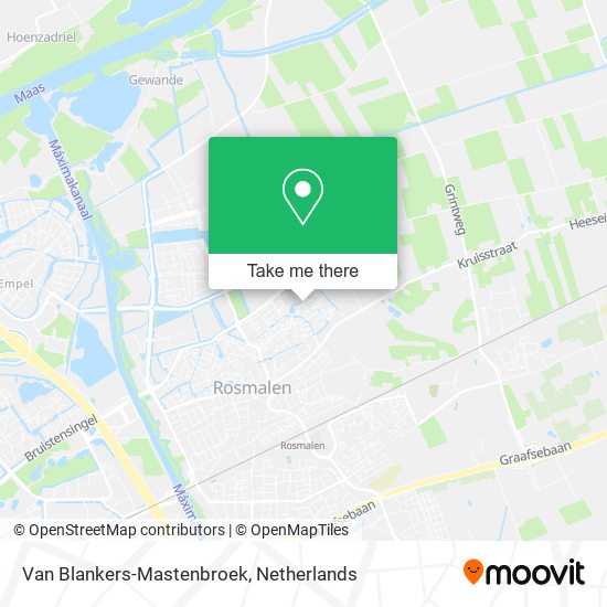 Van Blankers-Mastenbroek map