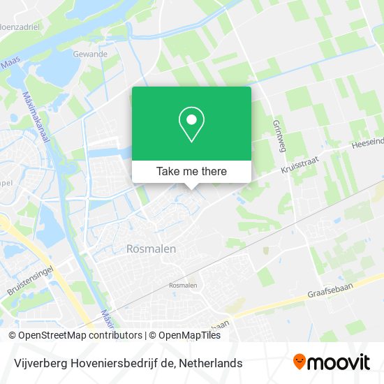 Vijverberg Hoveniersbedrijf de map