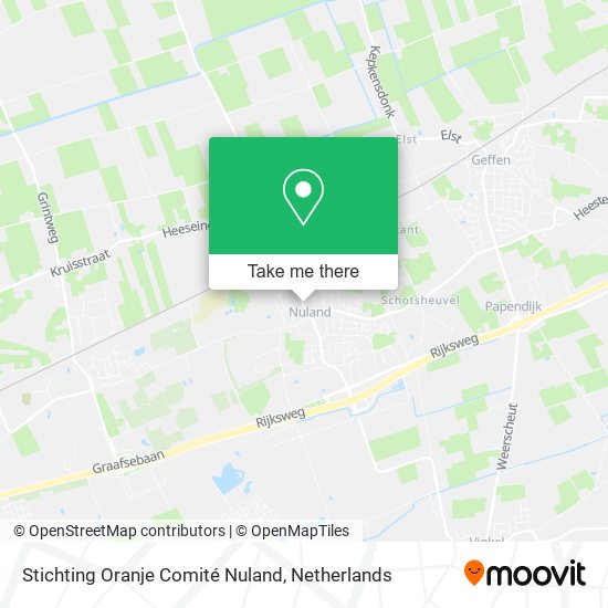 Stichting Oranje Comité Nuland map