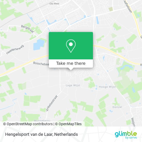 Hengelsport van de Laar Karte