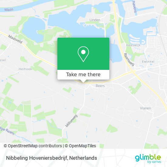 Nibbeling Hoveniersbedrijf map