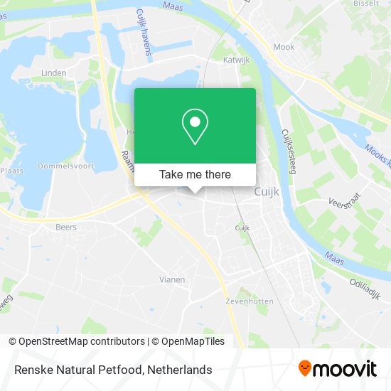 Renske Natural Petfood map