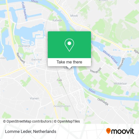 Lomme Leder map