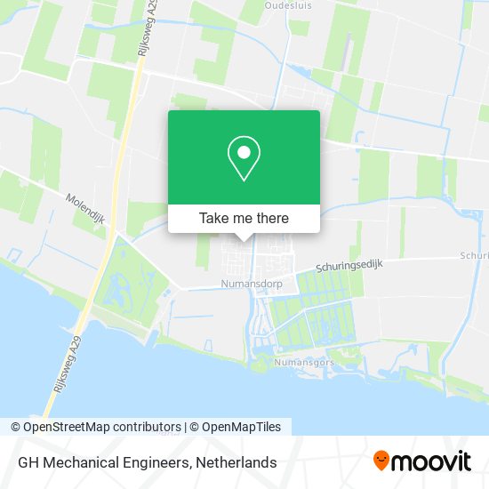 GH Mechanical Engineers map