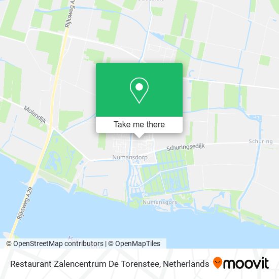 Restaurant Zalencentrum De Torenstee map