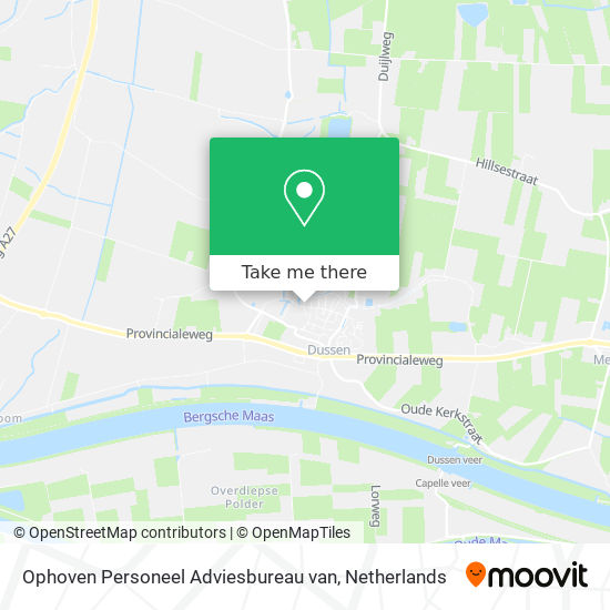 Ophoven Personeel Adviesbureau van map