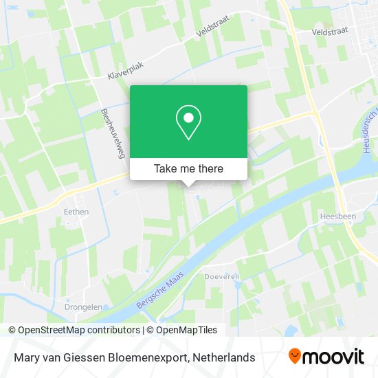 Mary van Giessen Bloemenexport map