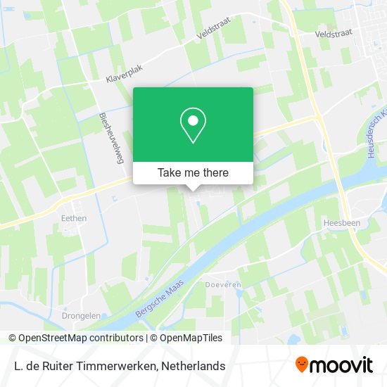 L. de Ruiter Timmerwerken map