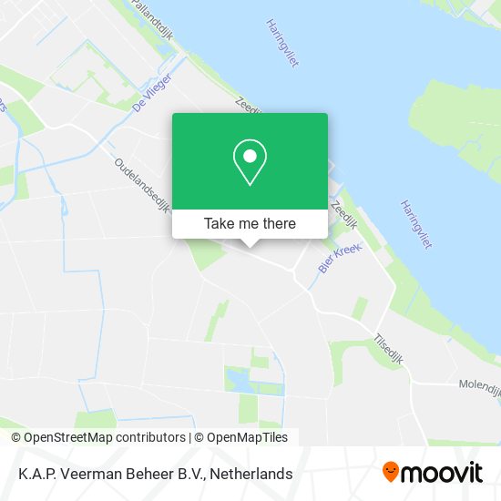K.A.P. Veerman Beheer B.V. map
