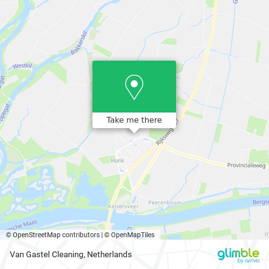 Van Gastel Cleaning map