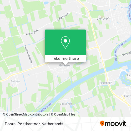 Postnl Postkantoor map