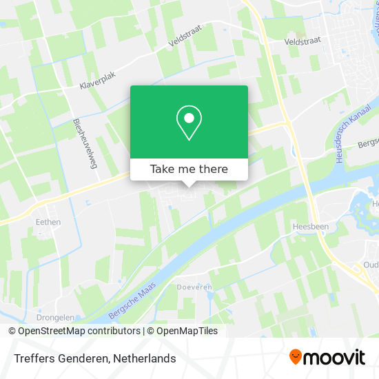 Treffers Genderen map