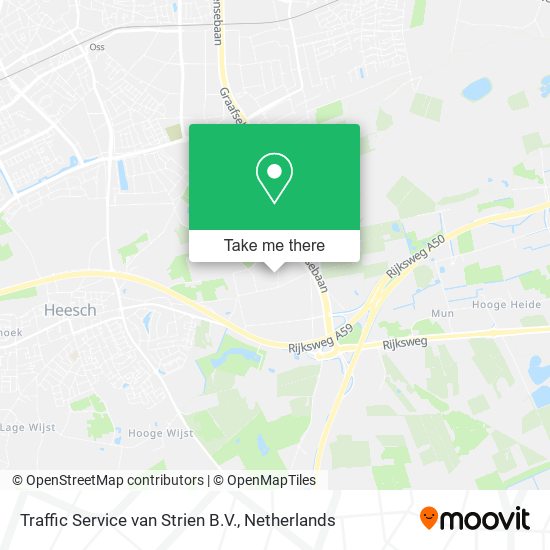 Traffic Service van Strien B.V. map