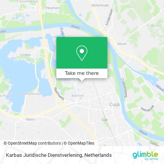 Karbas Juridische Dienstverlening map