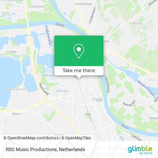 RSC Music Productions map