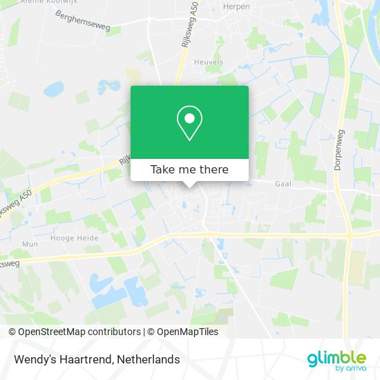 Wendy's Haartrend Karte