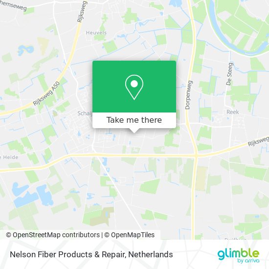 Nelson Fiber Products & Repair map