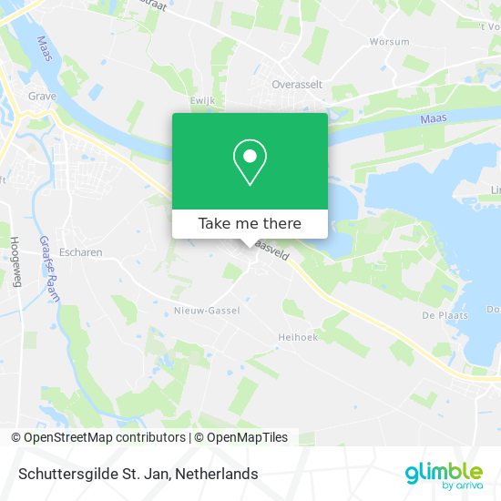 Schuttersgilde St. Jan map