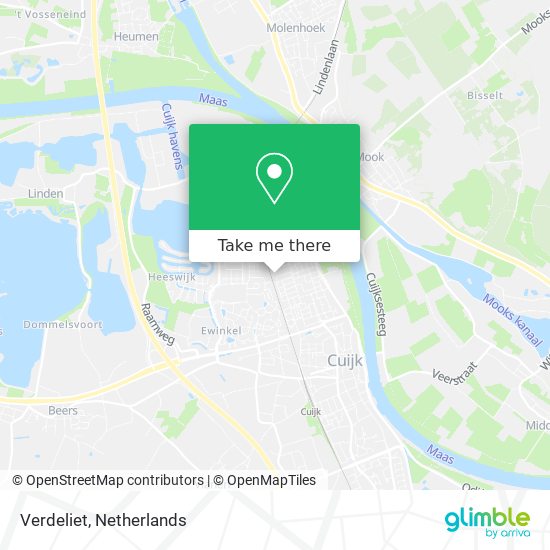 Verdeliet map