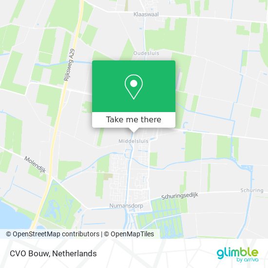 CVO Bouw map