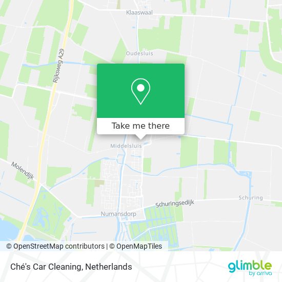Ché's Car Cleaning map