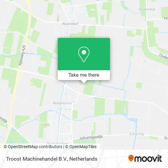 Troost Machinehandel B.V. map