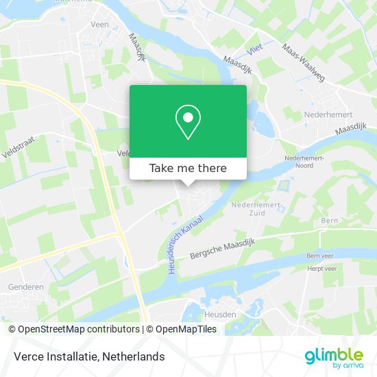 Verce Installatie map