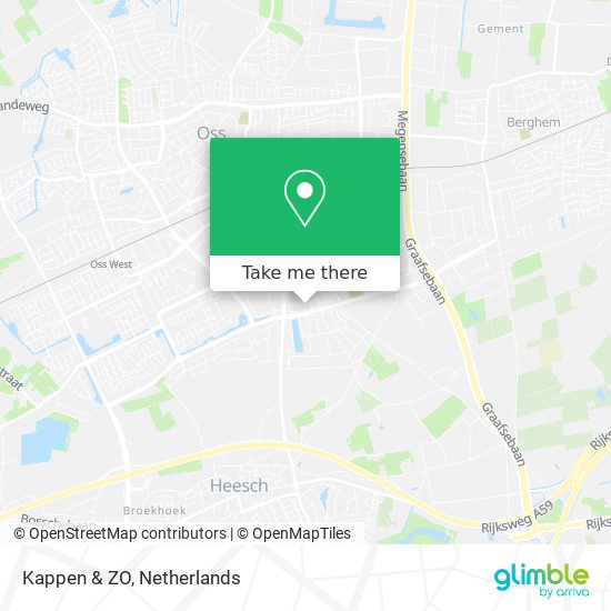 Kappen & ZO map