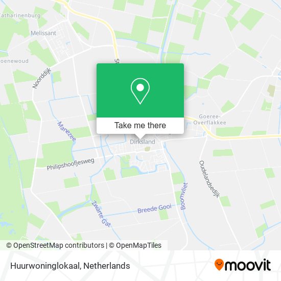 Huurwoninglokaal map