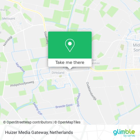 Huizer Media Gateway map