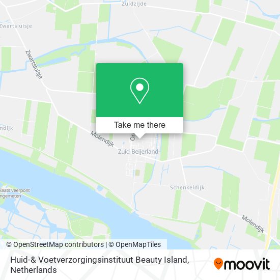 Huid-& Voetverzorgingsinstituut Beauty Island Karte