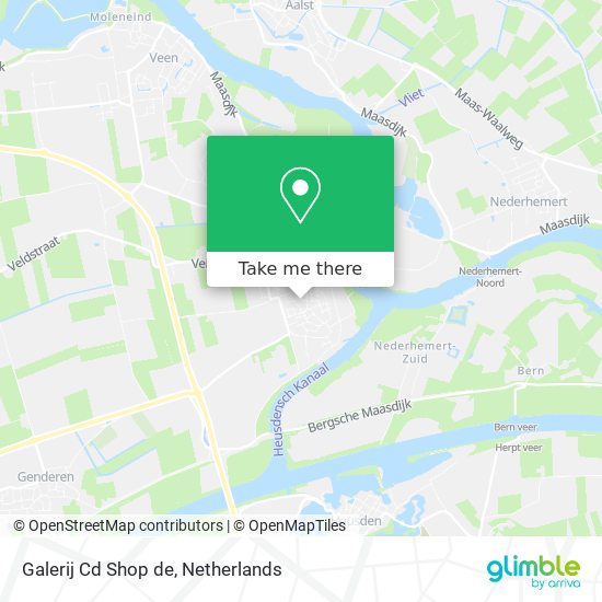 Galerij Cd Shop de map