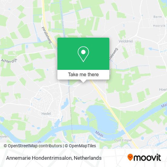 Annemarie Hondentrimsalon Karte