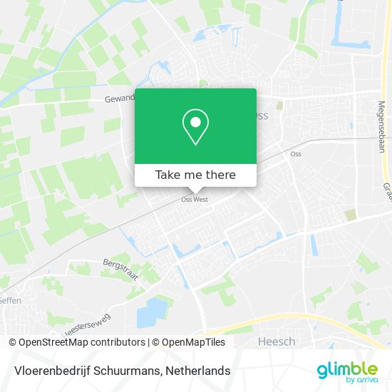 Vloerenbedrijf Schuurmans Karte